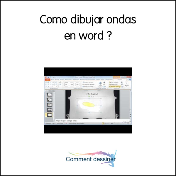 Como dibujar ondas en word